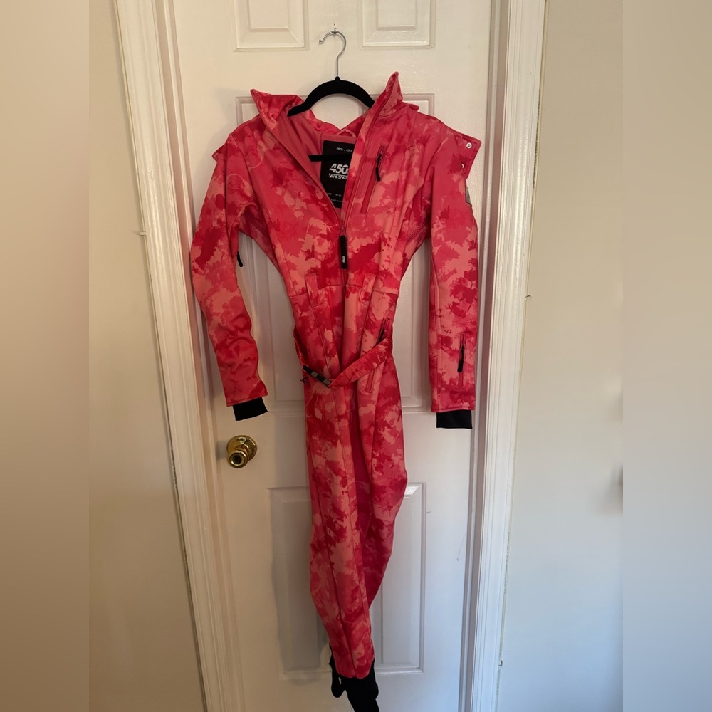 ASOS 4505 Pink Tie-Dye Ski Jacket